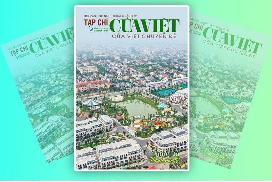 Giới thiệu Tạp chí Cửa Việt chuyên đề 15 (12.2024)