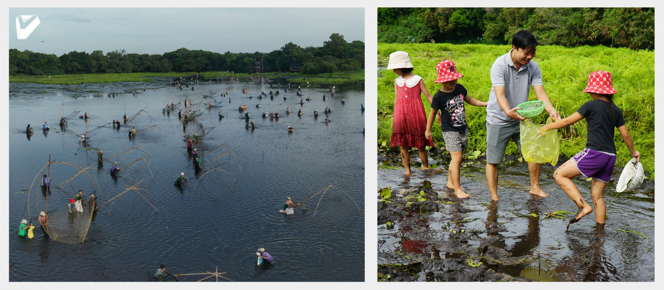 Lễ hội năm nay thu h&uacute;t đ&ocirc;ng đảo người d&acirc;n trong v&agrave; ngo&agrave;i địa phương đến tham gia