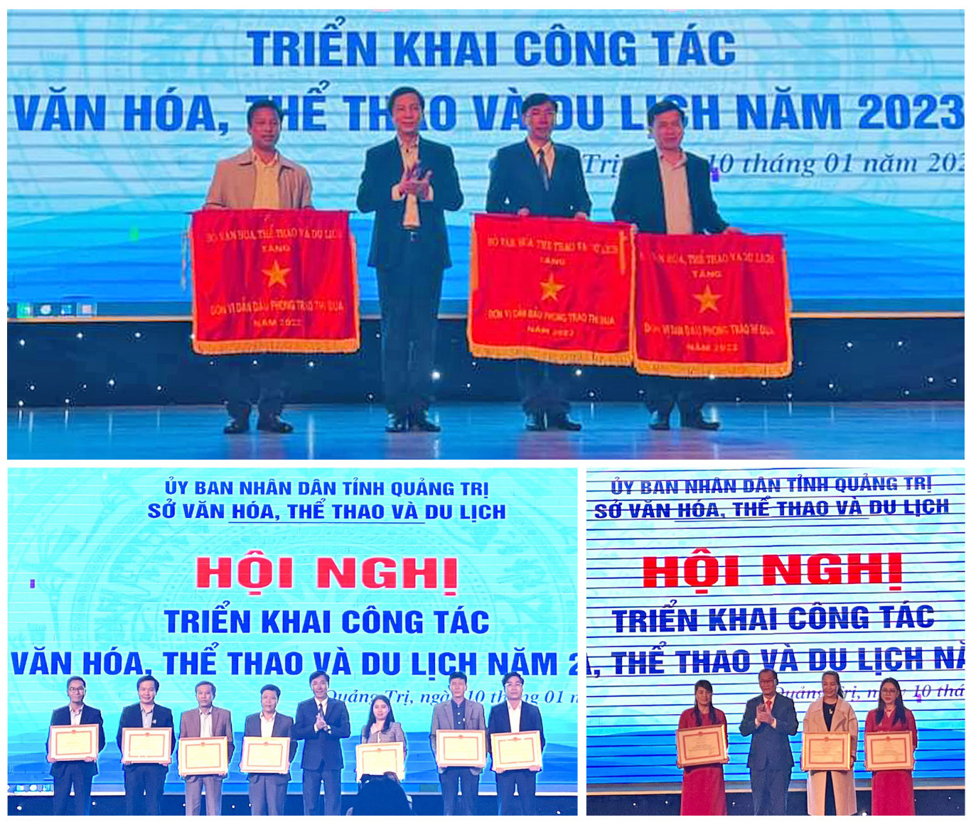 Sở Văn ho&aacute;, Thể thao v&agrave; Du lịch khen thưởng cho c&aacute;c tập thể, c&aacute; nh&acirc;n đạt th&agrave;nh t&iacute;ch trong năm 2022