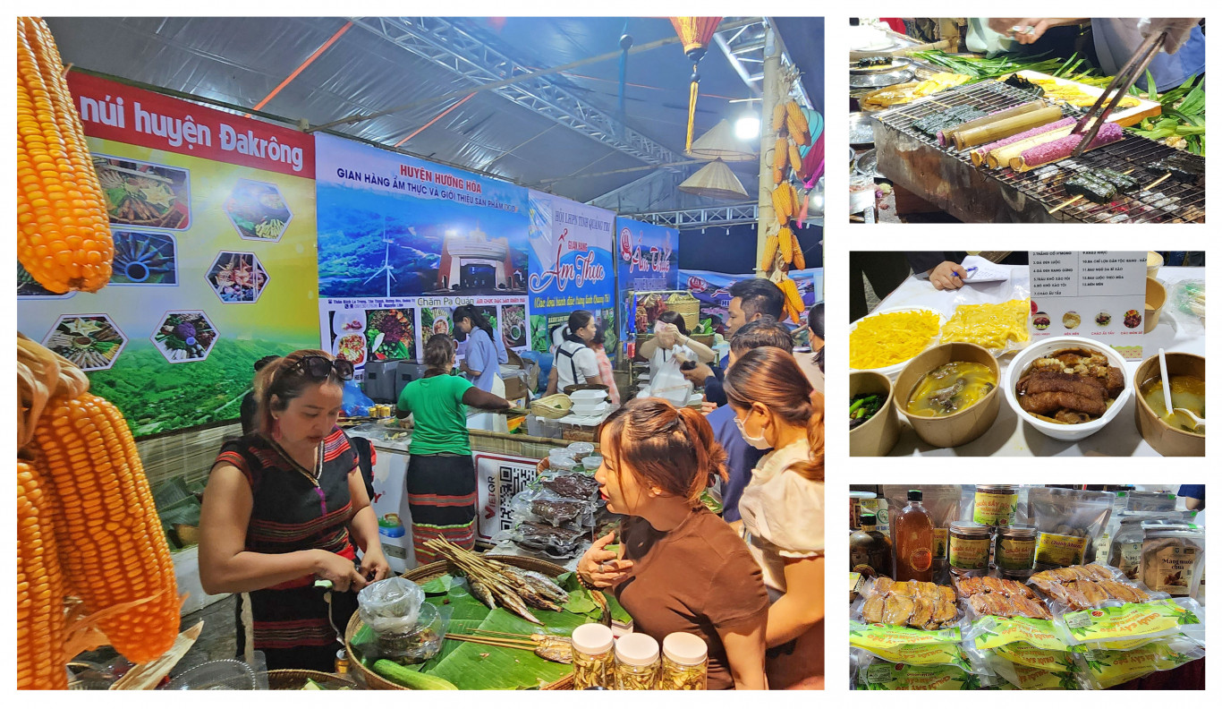 C&aacute;c sản phẩm địa phương được giới thiệu đến du kh&aacute;ch