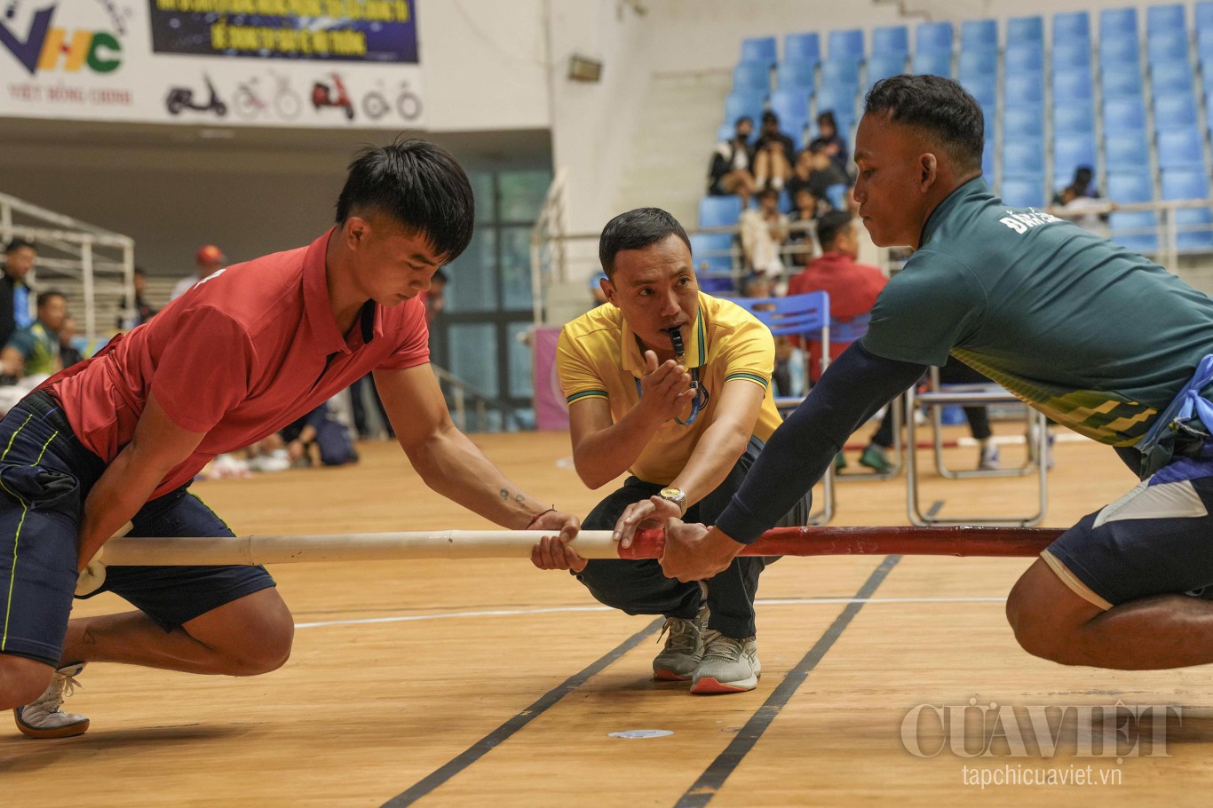 Chuẩn bị cho cuộc tranh tài - Ảnh: Thanh Ngọc