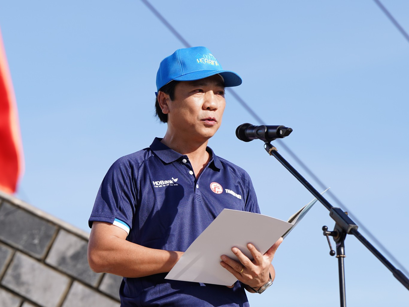 Ph&aacute;t biểu tại lễ khai mạc, &ocirc;ng Ho&agrave;ng Nam, Ph&oacute; chủ tịch UBND tỉnh Quảng Trị, khẳng định: &lsquo;&rsquo;Việt Nam l&agrave; nước y&ecirc;u chuộng h&ograve;a b&igrave;nh. Lịch sử h&agrave;ng ng&agrave;n năm dựng nước v&agrave; giữ nước đ&atilde; chứng minh điều đ&oacute;. Hơn ai hết, d&acirc;n tộc Việt Nam nhận r&otilde; gi&aacute; trị của h&ograve;a b&igrave;nh. Vậy n&ecirc;n, ch&uacute;ng t&ocirc;i mong muốn mỗi người c&oacute; mặt trong sự kiện Ng&agrave;y hội đạp xe V&igrave; h&ograve;a b&igrave;nh sẽ l&agrave; 1 sứ giả V&igrave; h&ograve;a b&igrave;nh, truyền kh&aacute;t vọng h&ograve;a b&igrave;nh của nh&acirc;n d&acirc;n Việt Nam n&oacute;i chung v&agrave; người d&acirc;n Quảng Trị n&oacute;i ri&ecirc;ng trong c&aacute;c cuộc đấu tranh v&igrave; nền h&ograve;a b&igrave;nh; x&acirc;y dựng th&ocirc;ng điệp hướng đến một thế giới h&ograve;a b&igrave;nh, ổn định v&agrave; thịnh vượng&rsquo;&rsquo;.