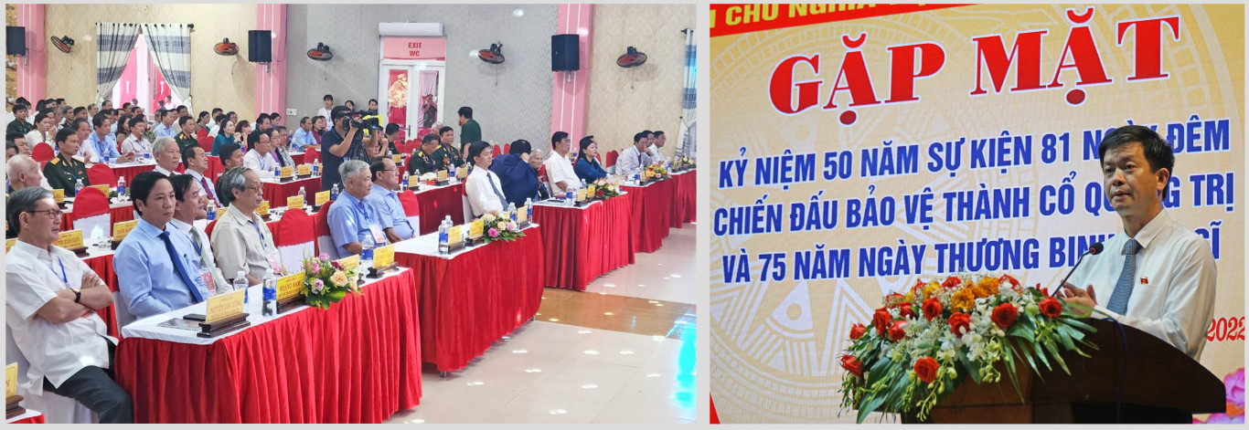 B&iacute; thư Tỉnh ủy L&ecirc; Quang T&ugrave;ng ph&aacute;t biểu tại buổi lễ.