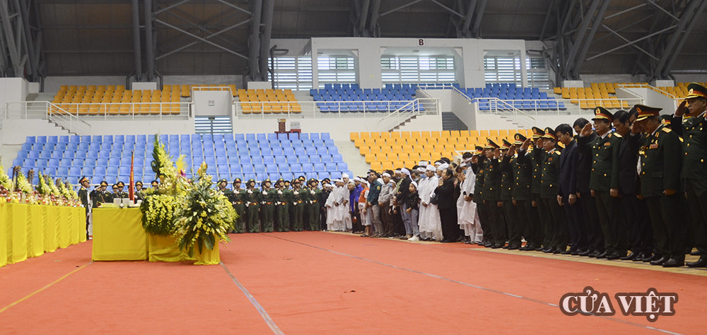 10 giờ s&aacute;ng 22/10, Lễ Truy điệu trang nghi&ecirc;m v&agrave; x&uacute;c động nghẹn ng&agrave;o