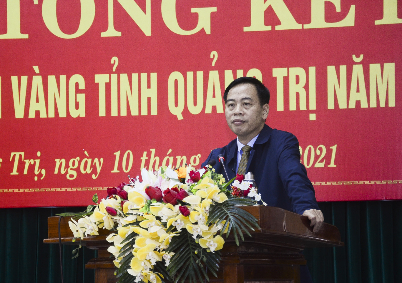 Ph&oacute; B&iacute; thư thường trực TU, Chủ tịch HĐND tỉnh Nguyễn Đăng Quang biểu dương c&aacute;c cơ quan b&aacute;o ch&iacute;, ph&oacute;ng vi&ecirc;n đ&atilde; tham gia t&iacute;ch cực