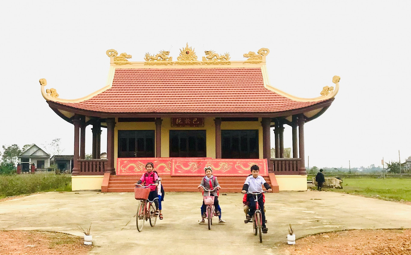 Đền thờ Th&aacute;i ph&oacute; Nguyễn Ư Dĩ - c&ocirc;ng tr&igrave;nh của l&ograve;ng d&acirc;n - Ảnh: Hạnh Nguy&ecirc;n