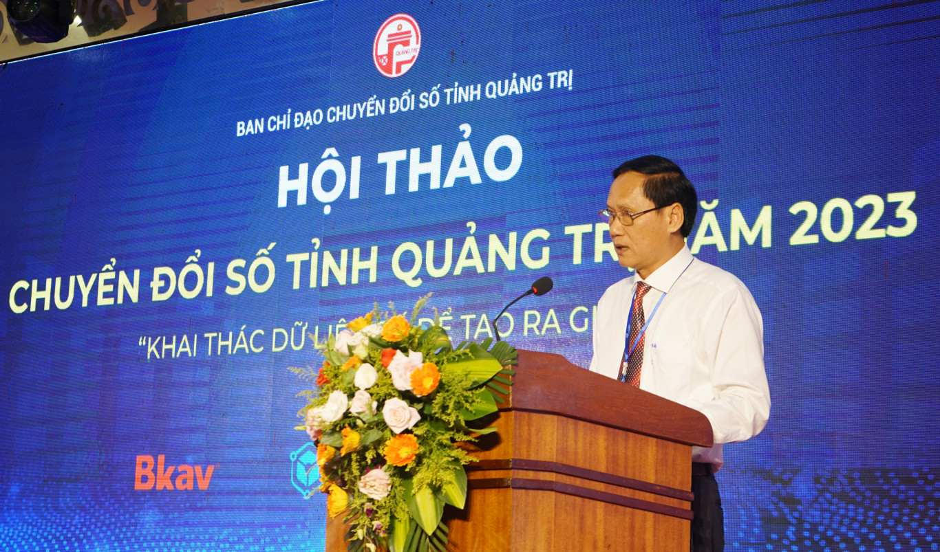 Gi&aacute;m đốc Sở Th&ocirc;ng tin v&agrave; Truyền th&ocirc;ng Nguyễn Văn Tường cho biết tỉnh Quảng Trị thể hiện quyết t&acirc;m cao trong triển khai nhiệm vụ chuyển đổi số 