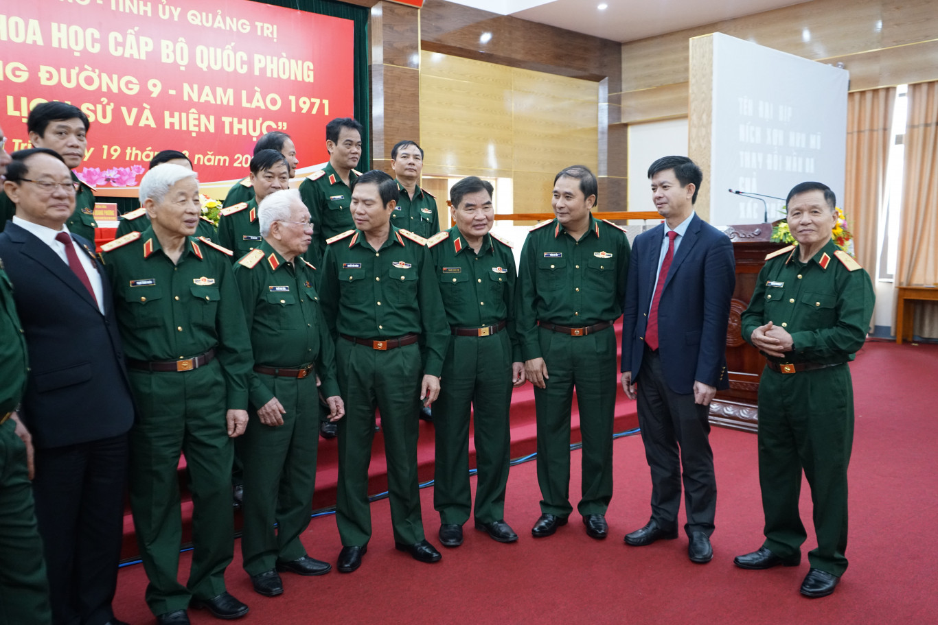 Gặp gỡ các nhân chứng lịch sử tham gia Chiến dịch Đường 9 - Nam Lào.