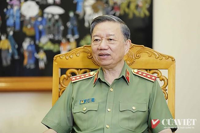 Đại tướng, Bộ trưởng Bộ C&ocirc;ng an T&ocirc; L&acirc;m. Ảnh: TTXVN.