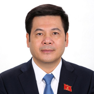 Ủy vi&ecirc;n Trung ương Đảng, Bộ trưởng Bộ C&ocirc;ng thương Nguyễn Hồng Di&ecirc;n (Sinh năm 1965, qu&ecirc; qu&aacute;n Th&aacute;i B&igrave;nh). Chức vụ trước: Ph&oacute; trưởng Ban Tuy&ecirc;n gi&aacute;o Trung ương.