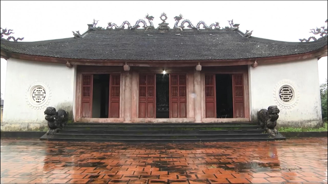 Đình làng Xuân Mỵ - Ảnh: N.V.H