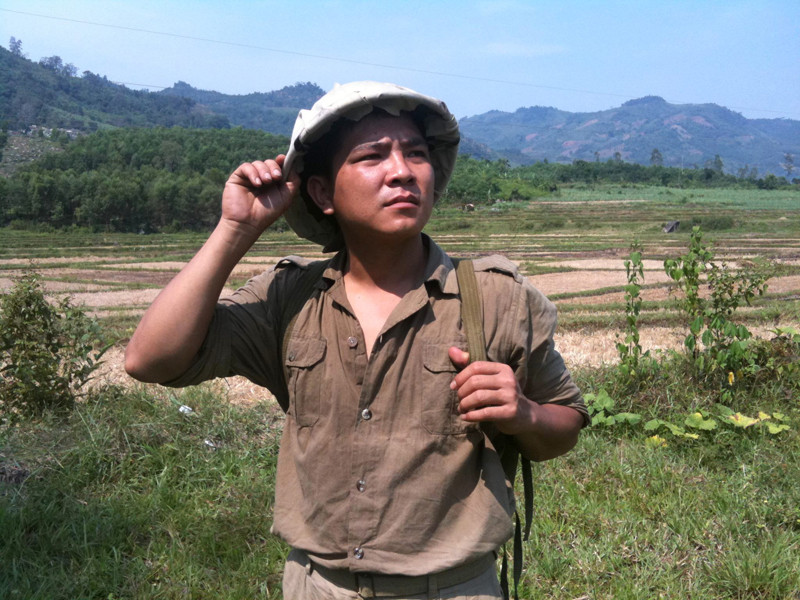 Đức Qu&yacute; đ&oacute;ng vai Bường trong bộ phim &ldquo;Chỉ một con đường&rdquo; -Ảnh: M.Đ