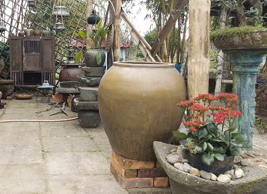 Chum nước nh&agrave; qu&ecirc; lu&ocirc;n đầy mỗi khi đ&oacute;n năm mới - Ảnh: T.Đ